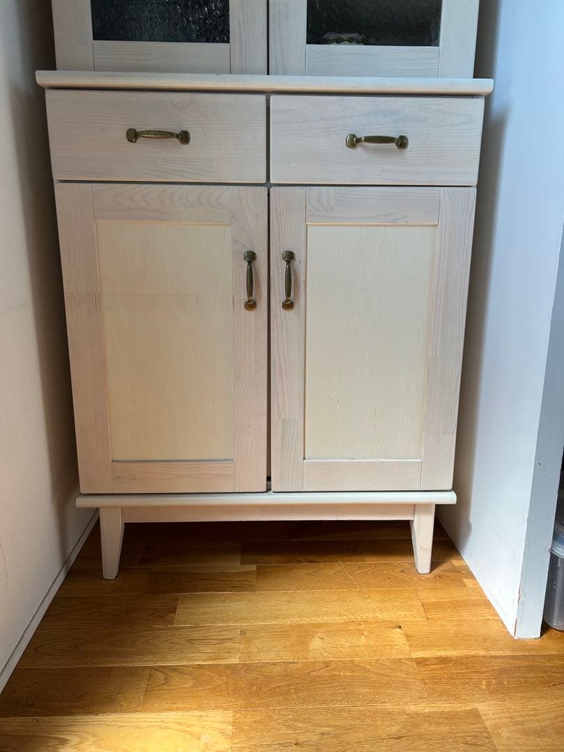 食器棚　マナベインテリアハーツ 【食器類は付属しません】