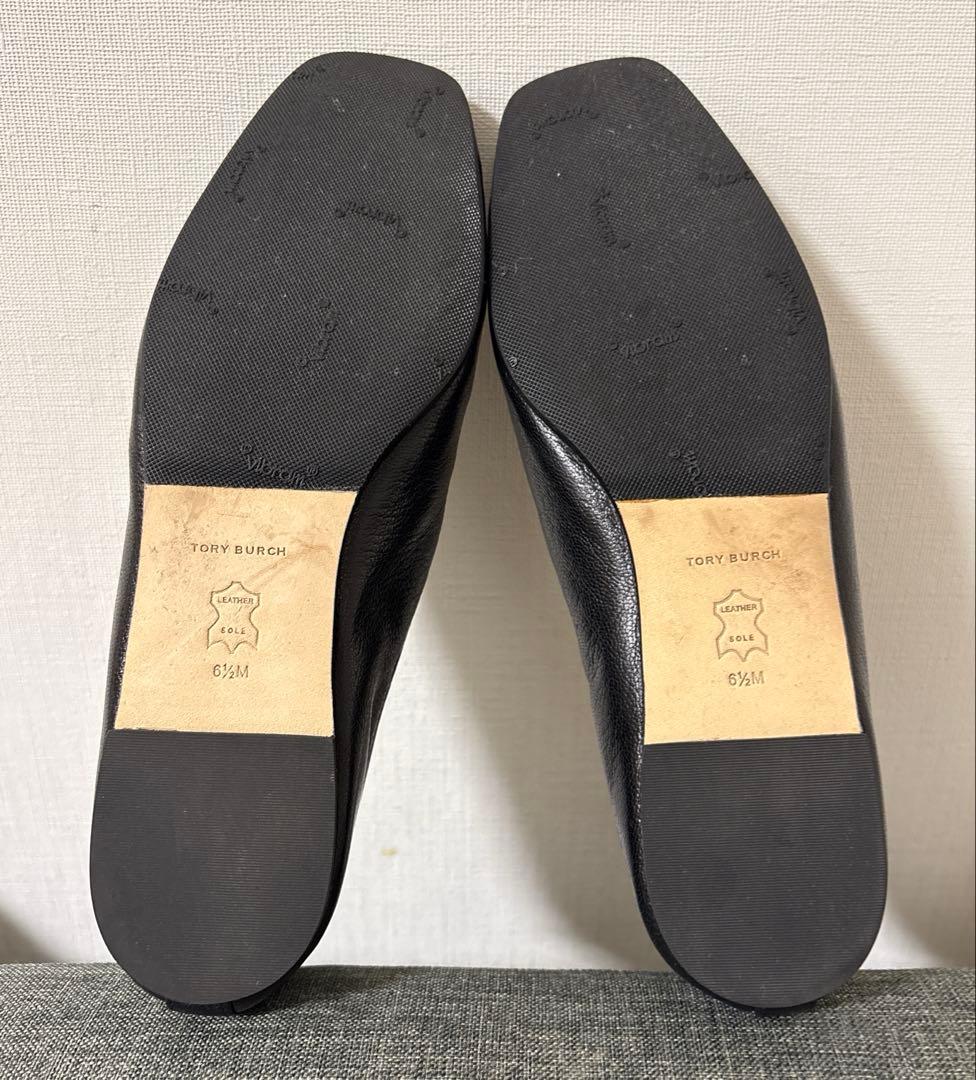 美品 トリーバーチ TORY BURCH エクレア ELEANOR BALLET