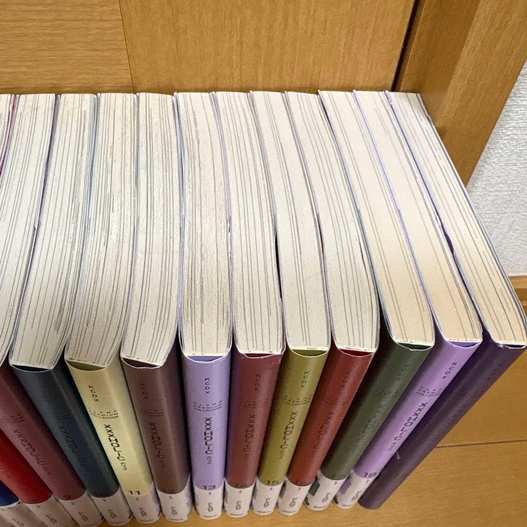 xxxHolicホリック 新装版 全19巻セット 全巻初版　全ポストカード付き