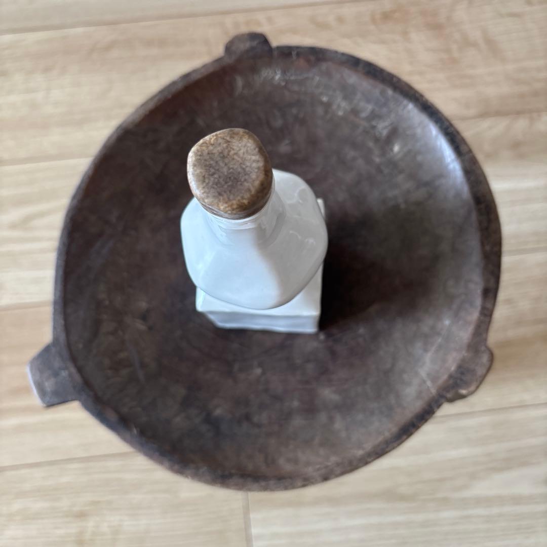 内田鋼一氏作 白釉酒器