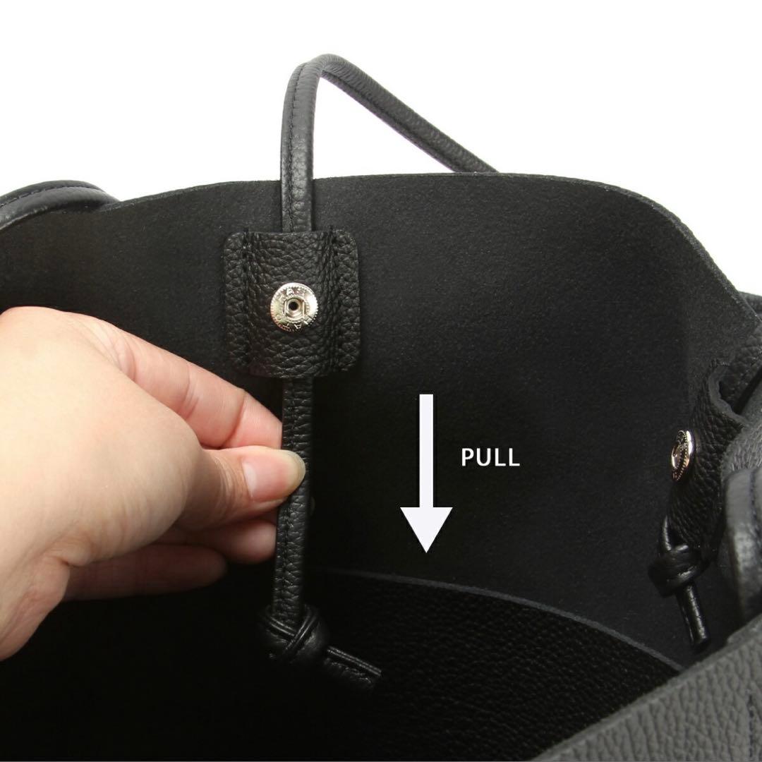 SLOW&CO shrink series ユーティリティトートバッグ S 黒