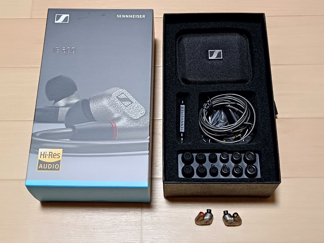Sennheiser IE 600 リケーブル可能イヤホン