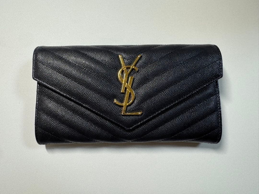 イヴサンローラン YSL 長財布 付属品完備