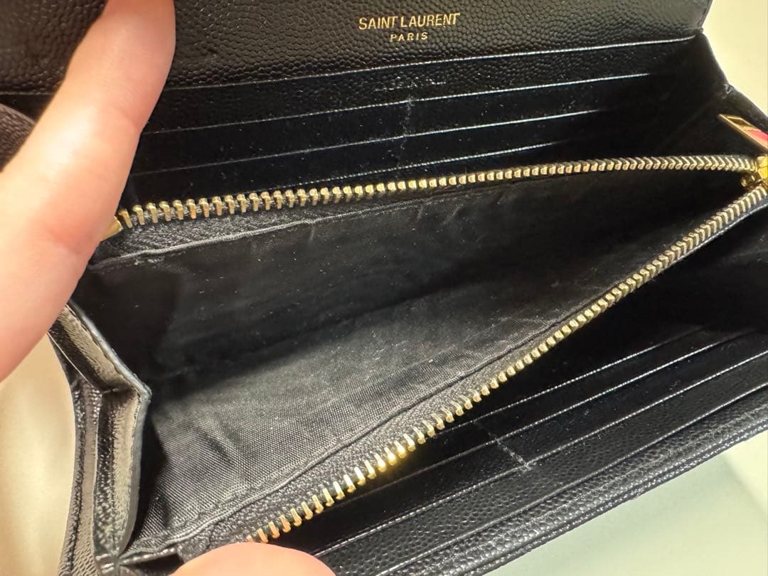イヴサンローラン YSL 長財布 付属品完備