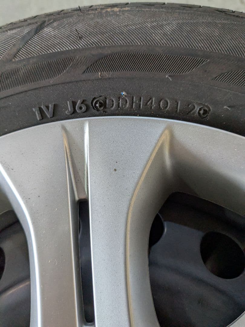 日産ノートE12 純正ホイール　ブリヂストン　エコピア　タイヤ　4本セット