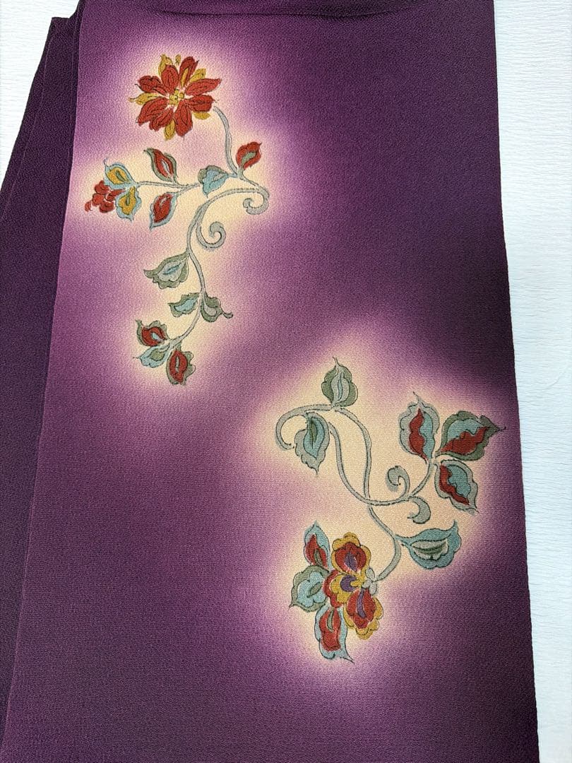 名古屋帯 染帯　正絹