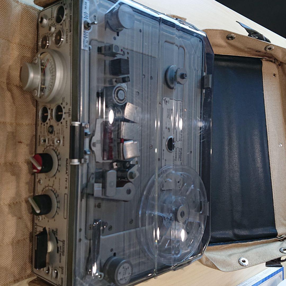 NAGRA Ⅳ-S （ステレオ ナグラ）Quantegy新品テープ付