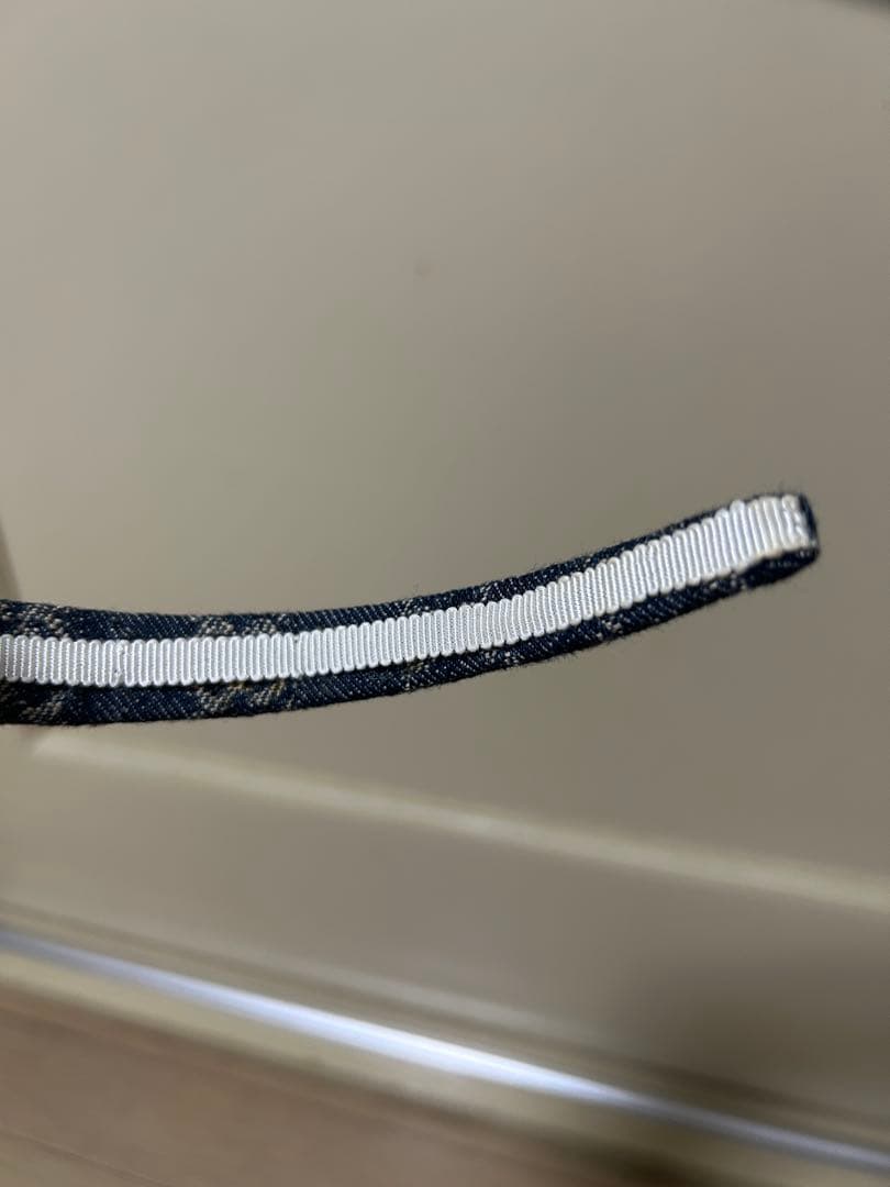 GUCCI デニム カチューシャ