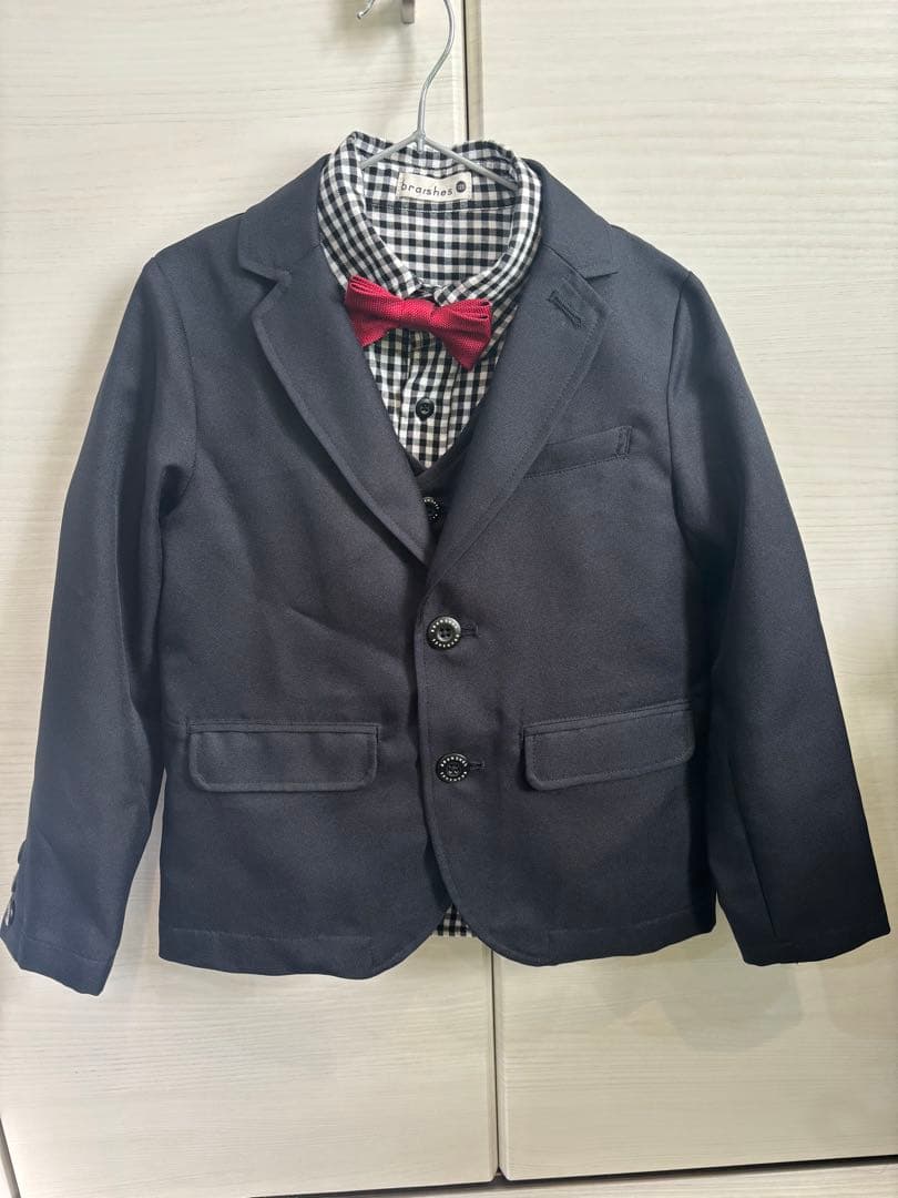 ブランシェス　フォーマルスーツ　120センチ　7点セット