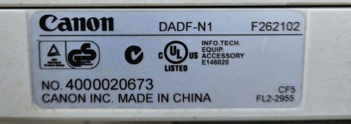 【中古】Canon iR2270F モノクロ複合機+未開封トナー付