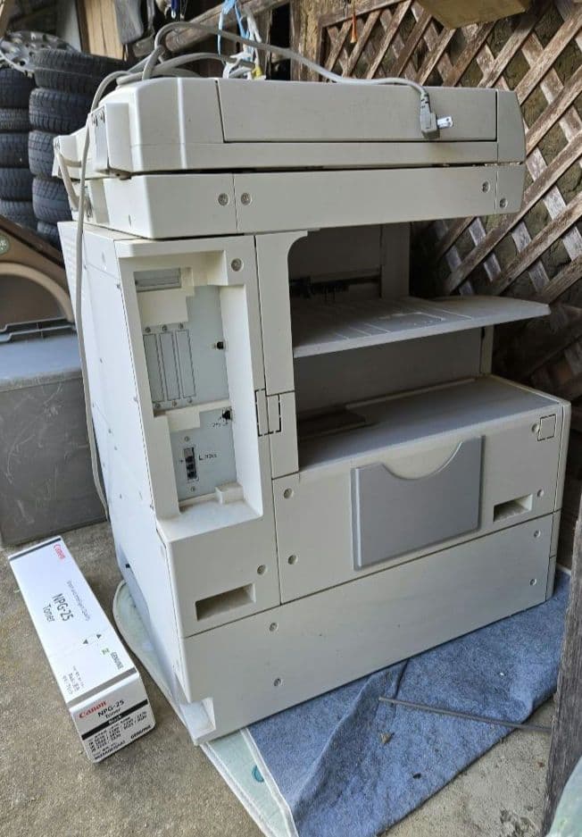 【中古】Canon iR2270F モノクロ複合機+未開封トナー付