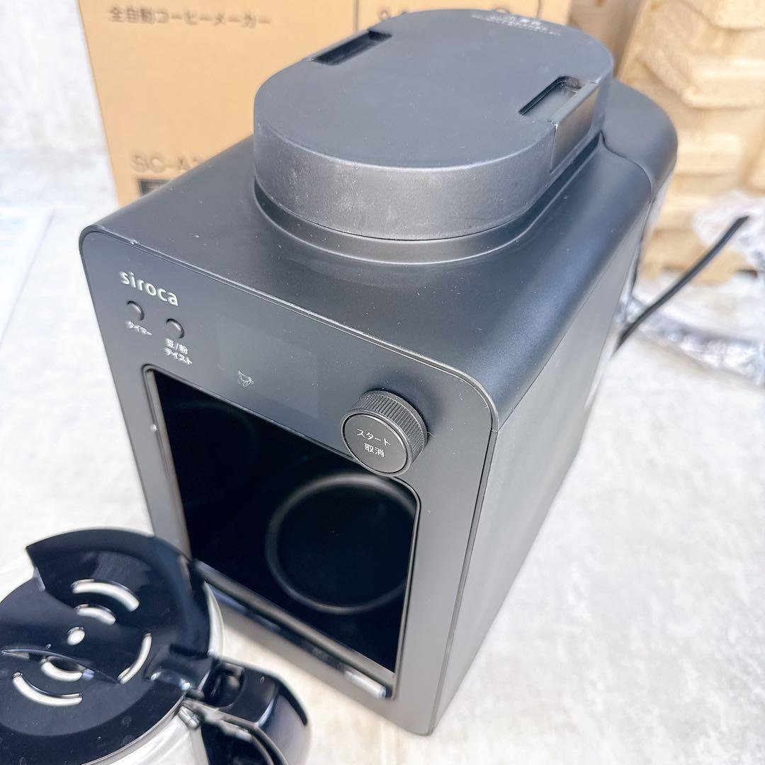 siroca シロカ 2025年製 全自動コーヒーメーカー SC-A352