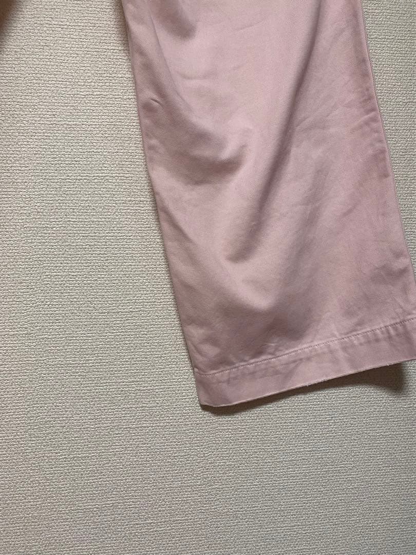 スピックアンドスパン　ピンク　チノパンツ　2024SS 春夏