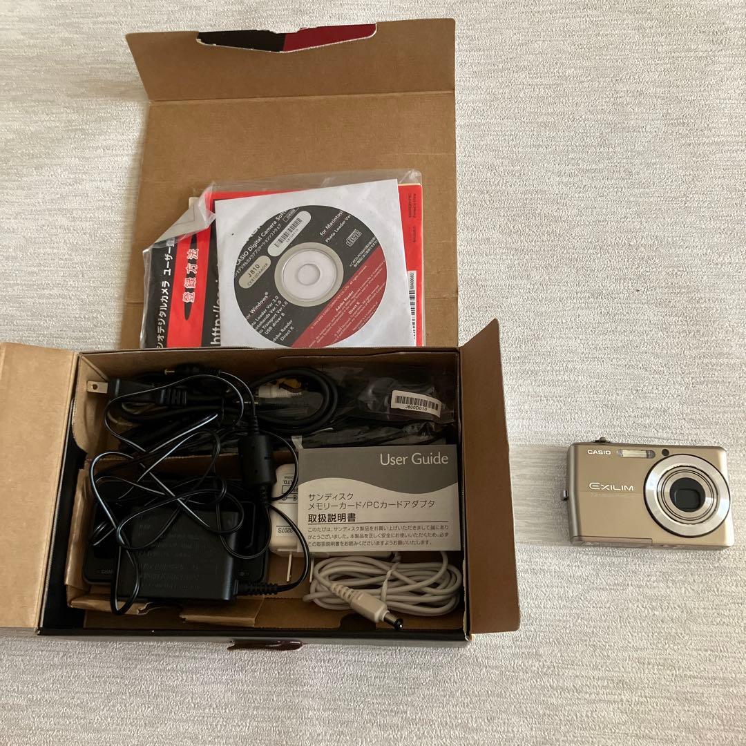 CASIO EX IL IMシルバー デジカメ　本体と付属品　動作確認済