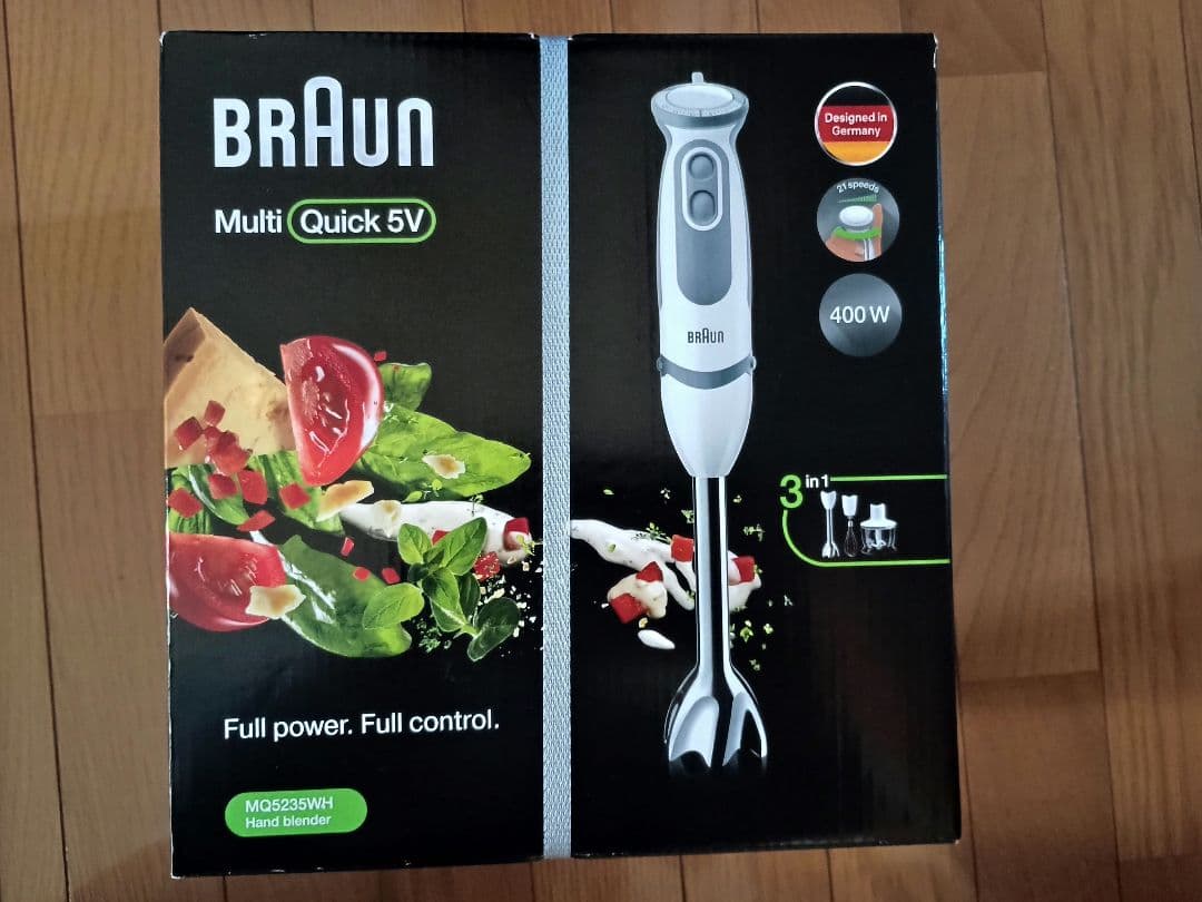 Braun Multi Quick 5V ハンドブレンダー MQ5235WH