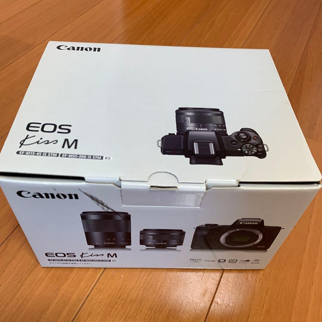 山*田様 Canon EOS Kiss M ホワイト ダブルズームキット