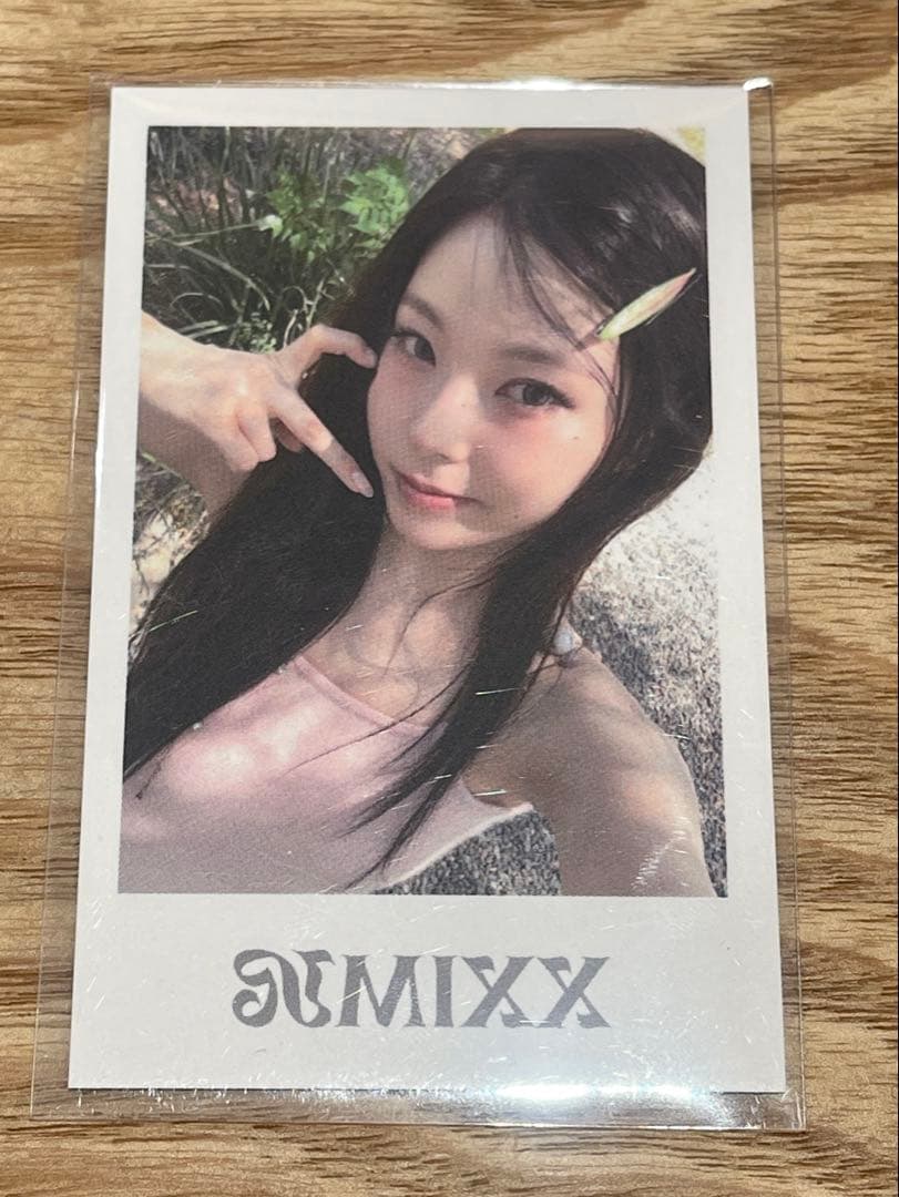 NMIXX キュジン　1st everline 購入限定チェキトレカ