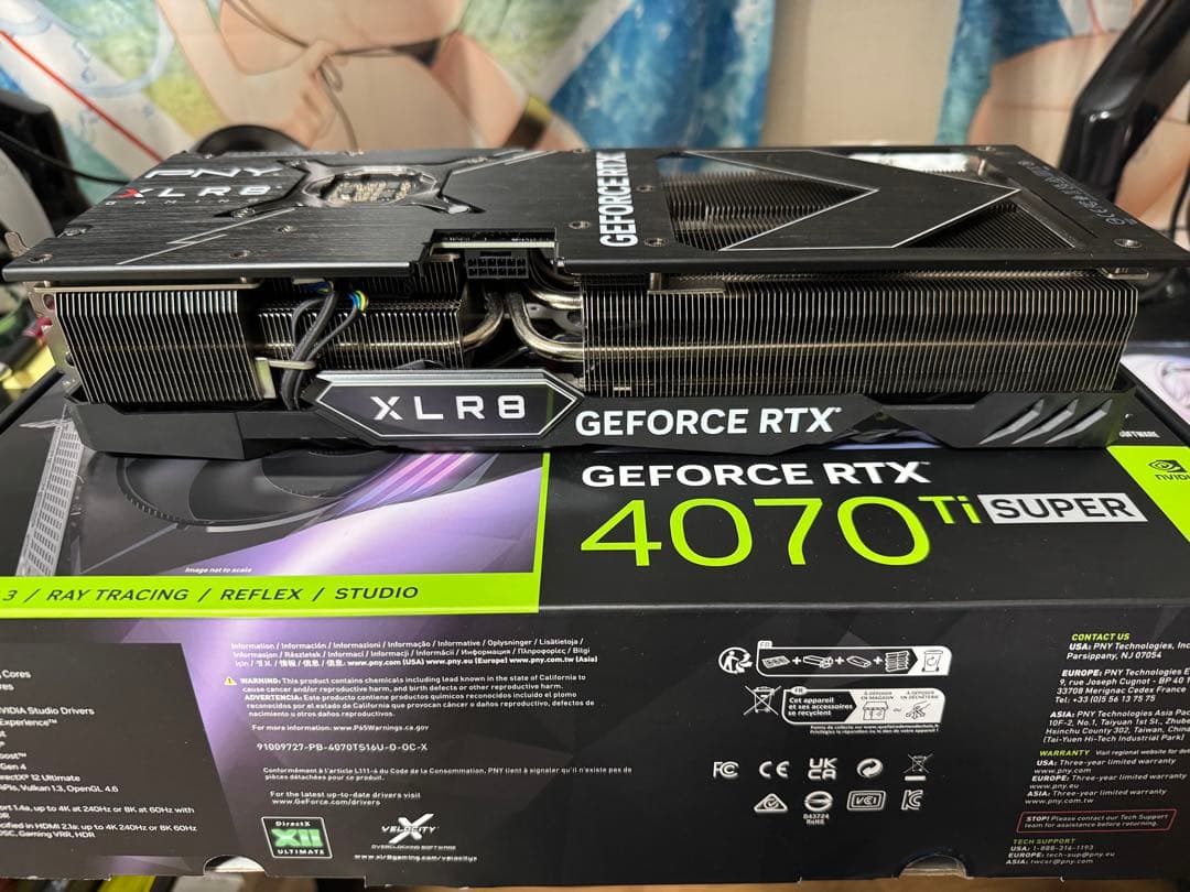 PNY GeForce RTX 4070 Ti SUPER 16GB他