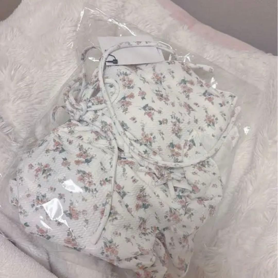 michell Macaron ミシェルマカロン　フラワーフリルビキニ