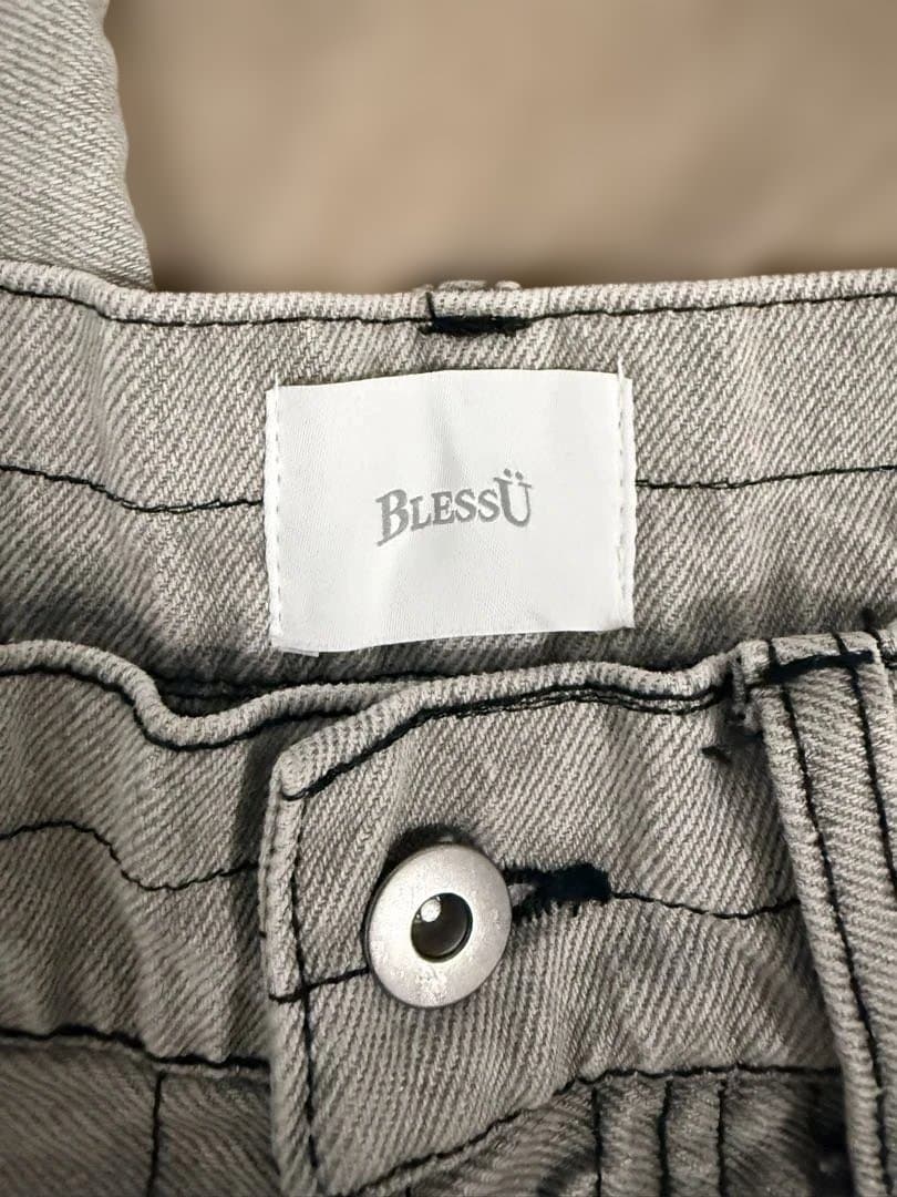 BLESS Ü bless u ブレスユー　ストライプデニム