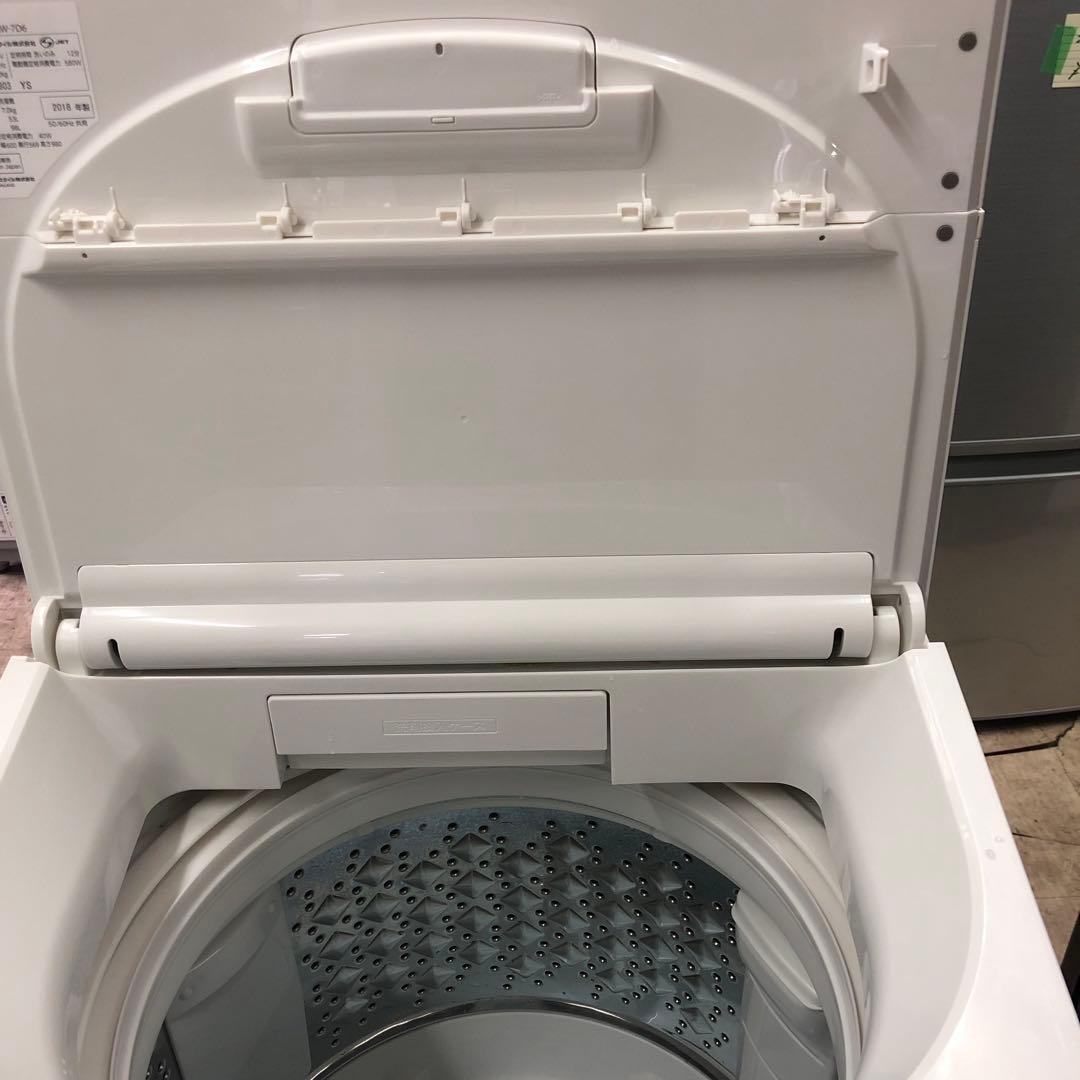 TOSHIBA 洗濯機7k 2018