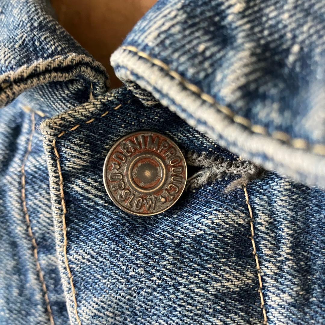 【美品】オアスロウ 2ndタイプ デニムジャケット S