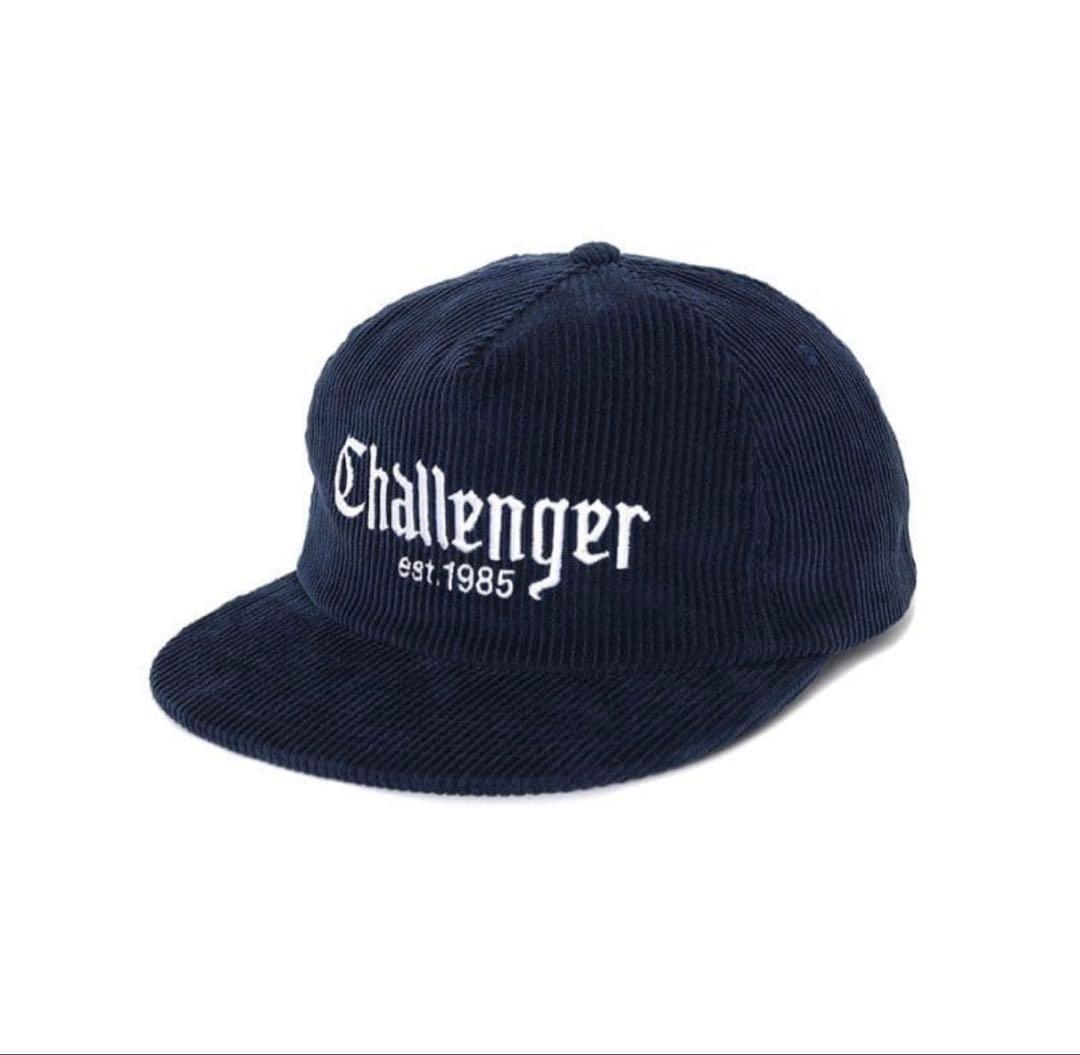 CHALLENGER　CORDUROY CAPNAVY