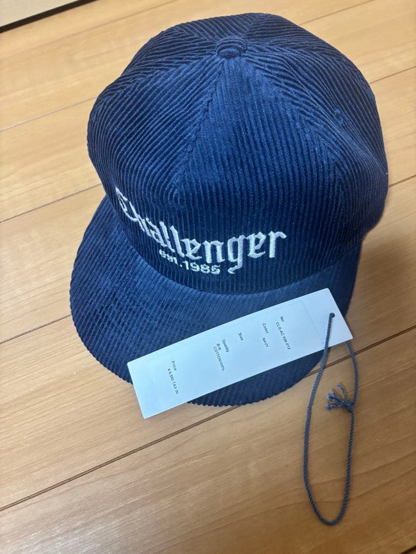 CHALLENGER　CORDUROY CAPNAVY