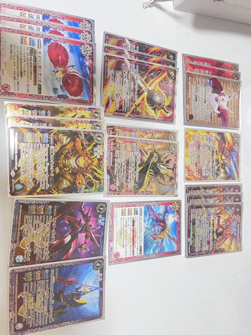 1*す様 バトルスピリッツ　アイボウ　結論構築　組み替えパーツ多数　スリーブ付き