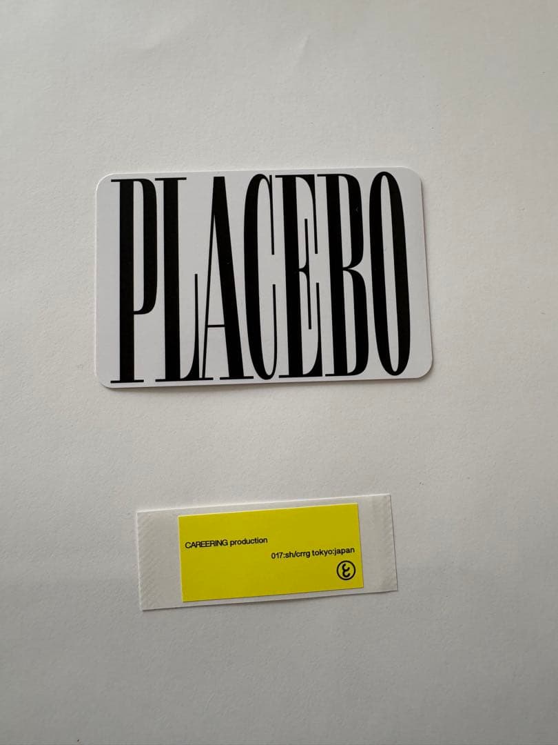 【新品】CAREERING PLACEBO 301 BLACK