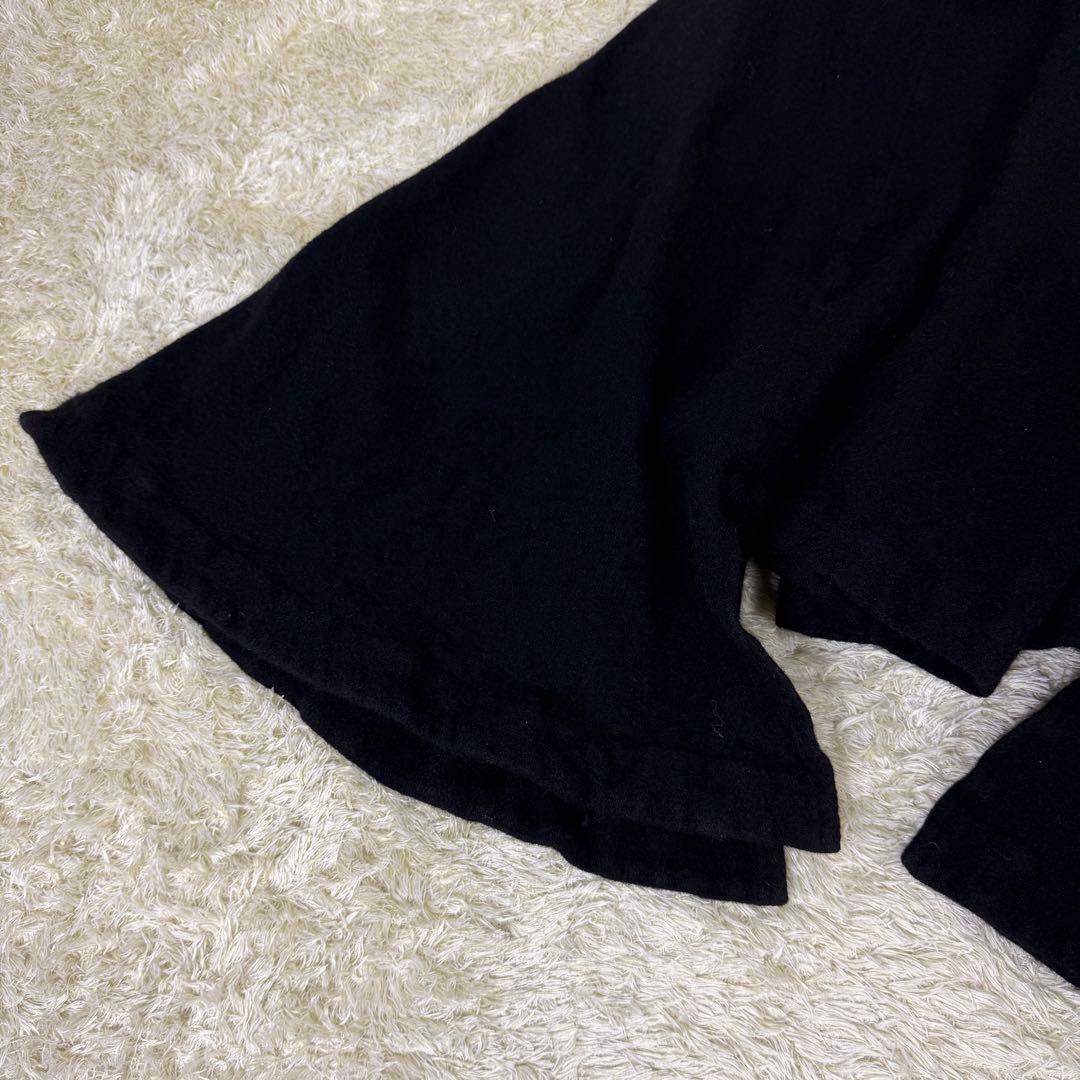 24SS コムデギャルソンオムプリュス ウール縮絨 シンプルパンツ