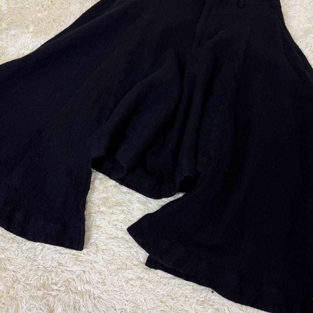 24SS コムデギャルソンオムプリュス ウール縮絨 シンプルパンツ