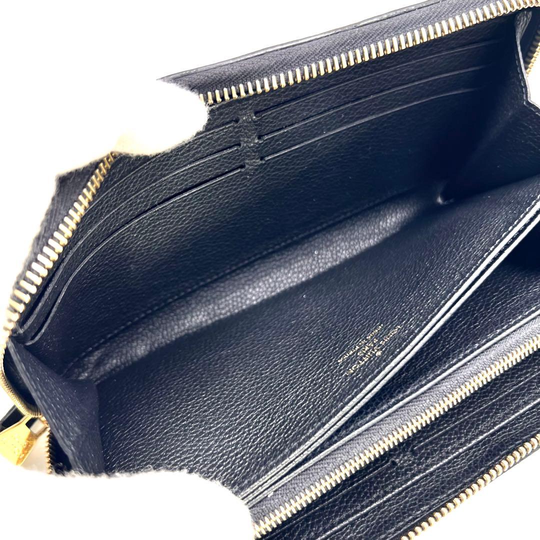 【美品】 RFID ルイヴィトン バイカラー アンプラント ジッピーウォレット