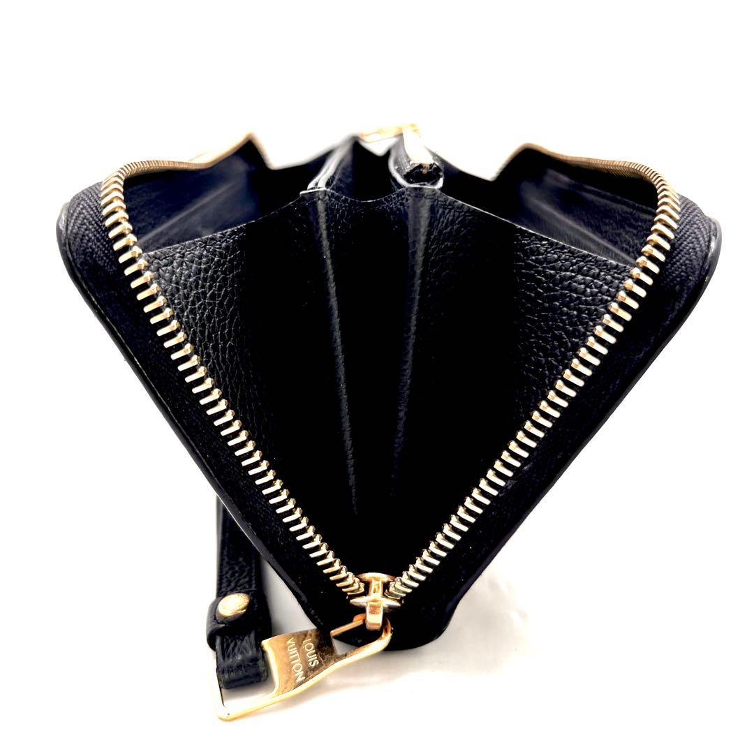 【美品】 RFID ルイヴィトン バイカラー アンプラント ジッピーウォレット