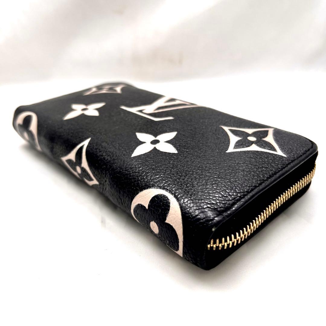 【美品】 RFID ルイヴィトン バイカラー アンプラント ジッピーウォレット