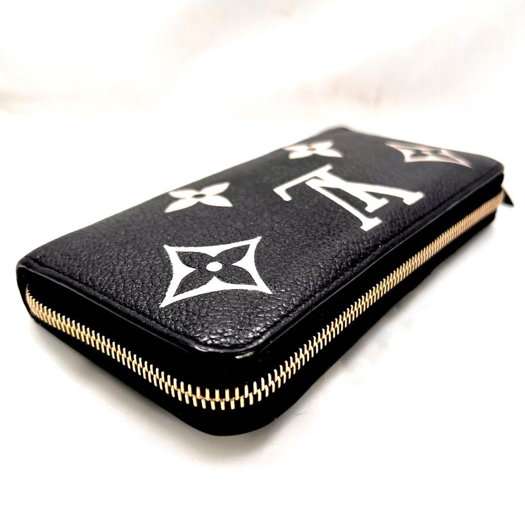 【美品】 RFID ルイヴィトン バイカラー アンプラント ジッピーウォレット