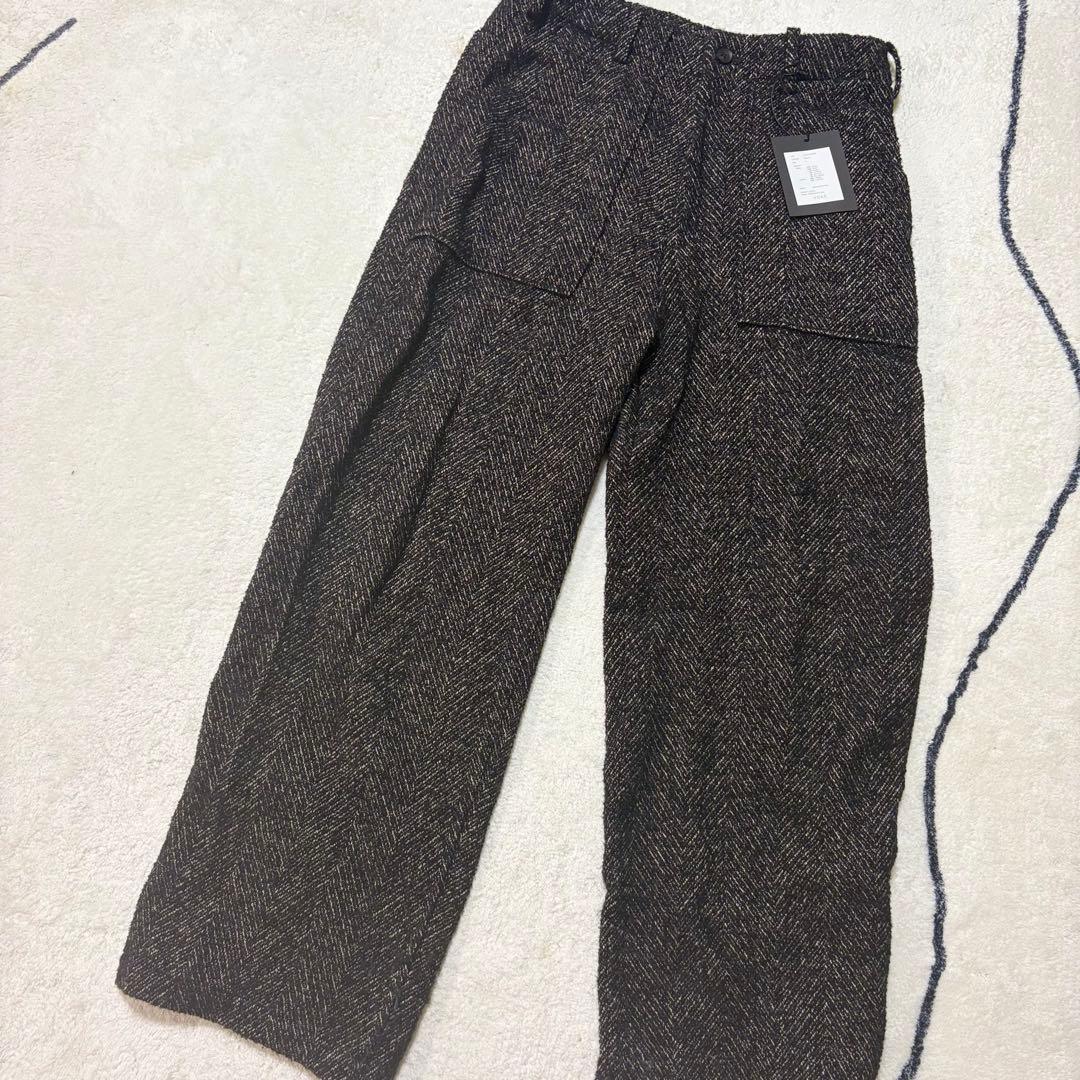 【美品】YOKE☆ツイードスラックス☆☆色