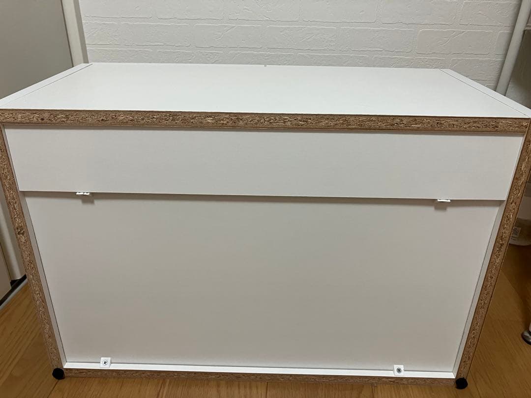 『値下げ』ホワイト木製家具トイレテレビ台キッチン収納キャビネット