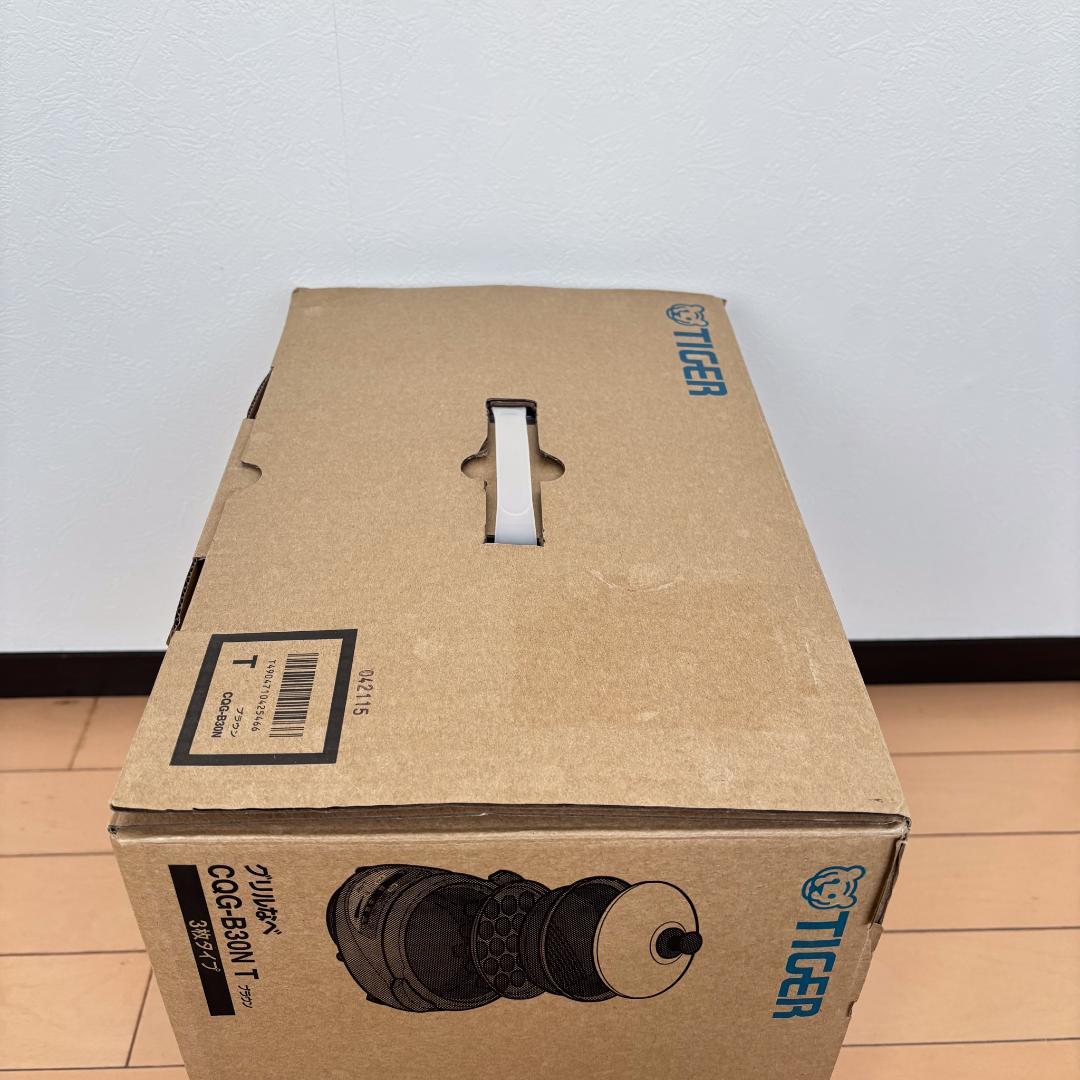 【未使用品】TIGER ホットプレート CQG-B30N-T
