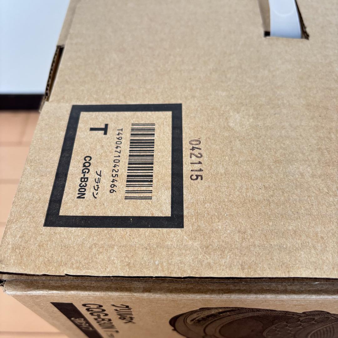 【未使用品】TIGER ホットプレート CQG-B30N-T