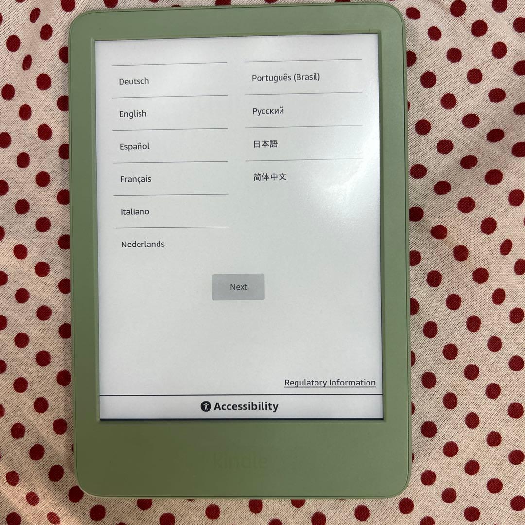 美品 kindle 11世代 16GB 広告なし