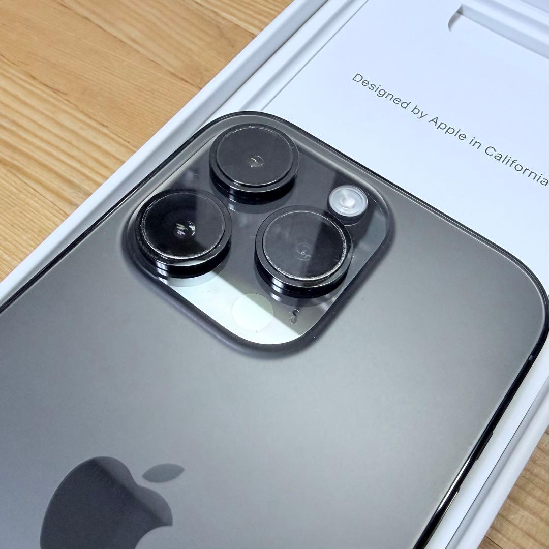 [美品] Apple iPhone 14 Pro 256GB スペースブラック