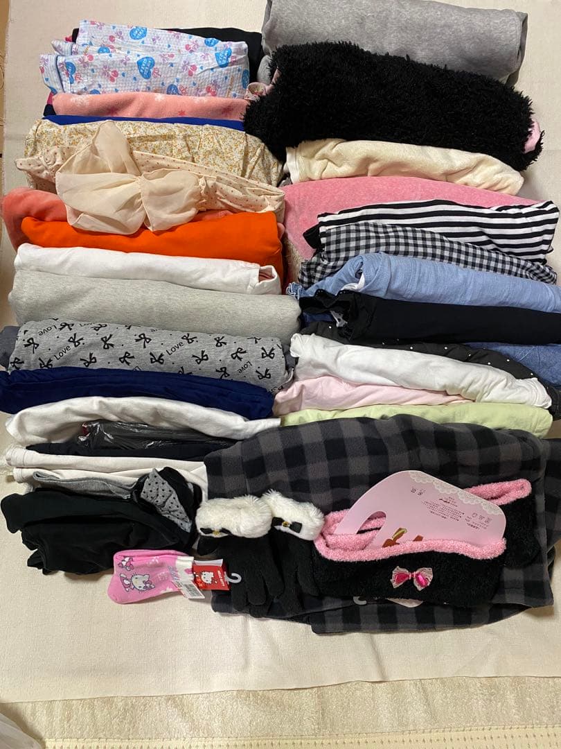 まとめ売り女の子　子供服140㎝全約33セット（150㎝数点含む）オールシーズン