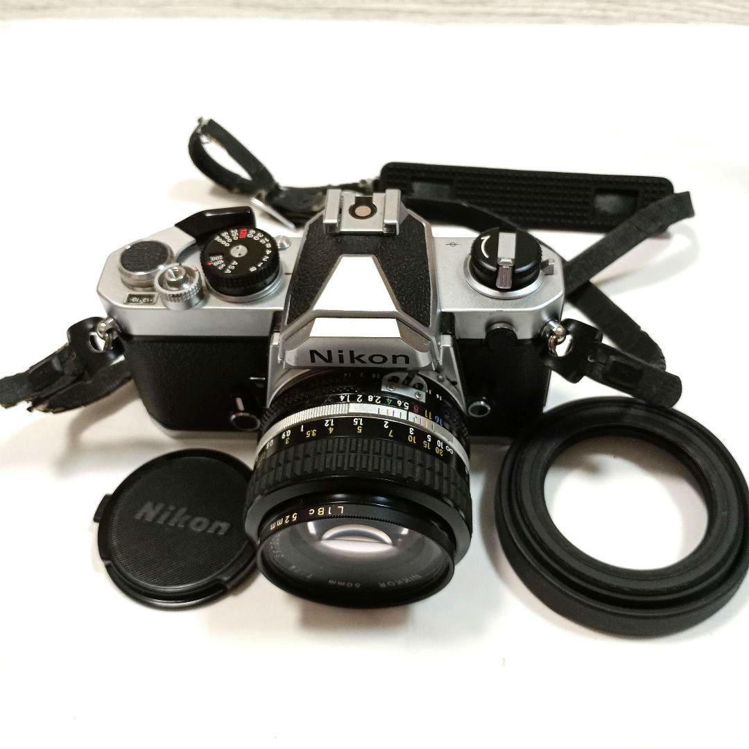 フィルム一眼レフNikon FM+非Ai Nikkor 50mm f1.4　中古