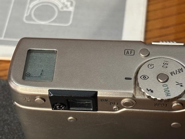 ミノルタ　tc-1 minolta シルバー　ジャンク品
