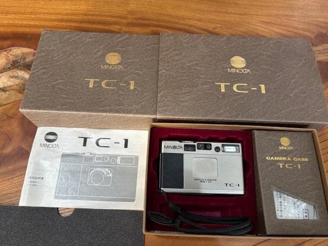 ミノルタ　tc-1 minolta シルバー　ジャンク品