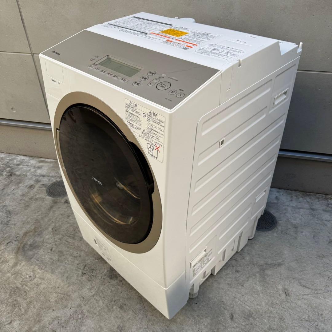 29⭐️2017年製★東芝 ドラム式洗濯機　11KG 熱乾燥7KG　大型　大容量