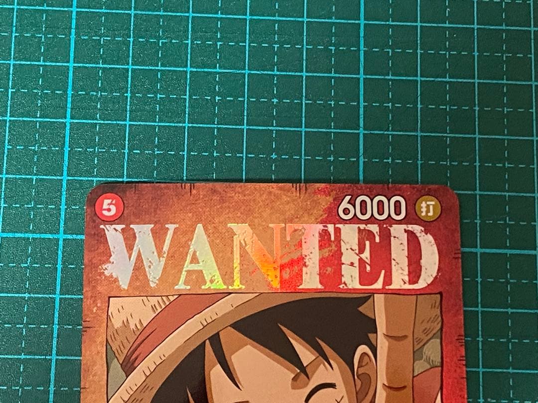 ワンピースカード ST01-012 モンキー・D・ルフィ 手配書 SP