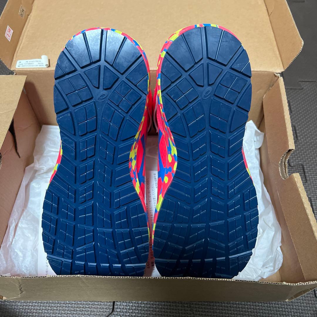 ASICS ピンクハイカット限定安全靴