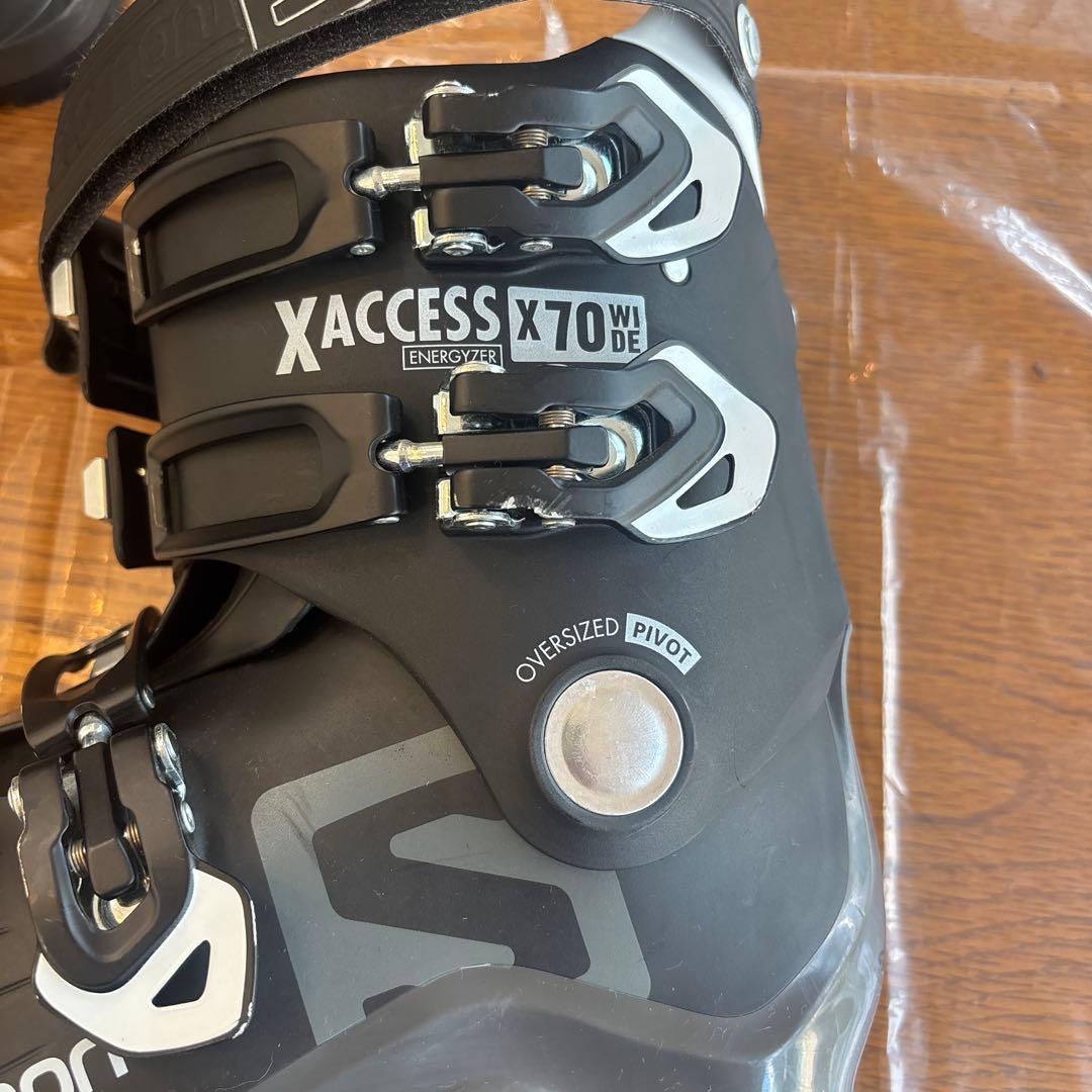 スキーブーツ サロモン XACCESS アクセス X70 WIDE 25.5